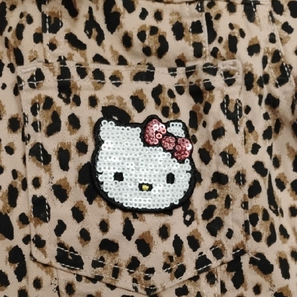 Hello Kitty Leopard Print Jacket - Picture 4 of 6